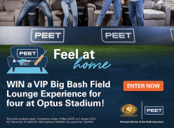 Win a VIP Big Bash Field Lounge Experience for 4 at Optus Stadium, Perth