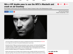 Win a VIP double pass to see the MTC's Macbeth & crush on Jai Courtney! (VIC Residents ONLY)