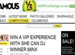 Win A VIP experience with 'She Can DJ' winner, Minx at Baroq in Melbourne!