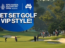 Win a VIP Golf Experience at The ISPS HANDA Australian Open (Includes Flights and Accommodation)