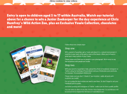 WIN a VIP Junior Zookeeper experience with Yowie