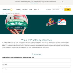 Win a VIP netball experience