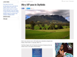 Win a VIP pass to Skyfields