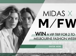 Win a VIP Trip for 2 to Melbourne Fashion Week