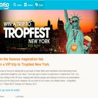 Win a VIP trip for two to Tropfest New York - Hooroo