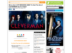 Win a VIP weekend away in Sydney to visit the set of 'CLEVERMAN'!