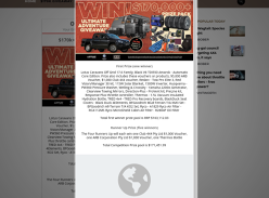 Win a Volkswagen Amarok V6 & Lotus Caravan Package Worth $163,112 or 1 of 4 Minor Prizes