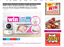 Win a VTech Video Monitor with Remote Access