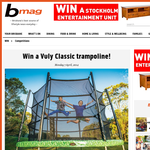 Win a Vuly Classic trampoline!