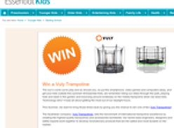Win a Vuly trampoline & more!