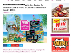 Win a Wahu & Goliath Games Pack