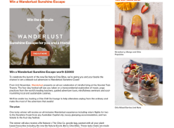 Win a Wanderlust Sunshine Coast Escape