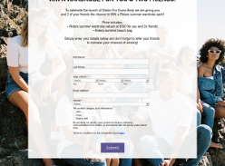 Win a Wardrobe for you & two friends