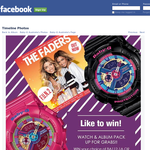 Win a Watch + The Faders Album - Baby-G Australia