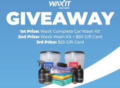 Win a Waxit Complete Car Wash Kit