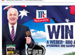 Win a Weber BBQ & McCormick BBQ Hamper!