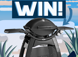 Win a Weber Family Q Premium Q3200 Gas Barbecue