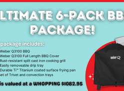 Win a Weber Q3100 BBQ and BBQ Accessories