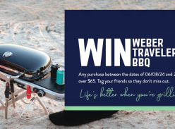 Win a Weber Traveler BBQ