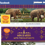Win a Week with the Elephants - Quorn Australia