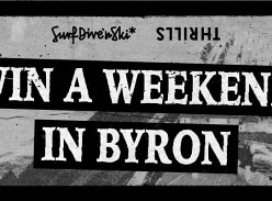 Win a weekend in Byron + $1,500 thrills wardrobe for you and a mate