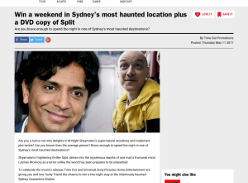 Win a weekend in Sydney's most haunted location + a DVD copy of 'Split'! (VIC Residents ONLY)