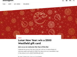 Win a Westfield Gift Card