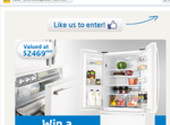 Win a Westinghouse 510L French door fridge!