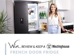 Win a Westinghouse 564L French Door Fridge