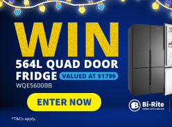 Win a Westinghouse Quad Door Fridge