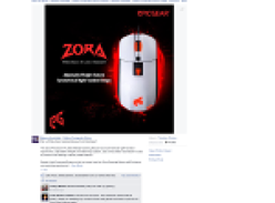 Win a White Zora Gaming Mouse