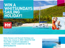 Win a Whitsundays sailing holiday!
