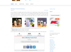 Win A Wholey Foods Smoothie Pack