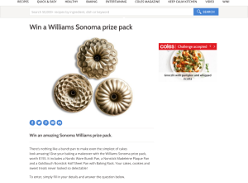 Win a Williams Sonoma prize pack