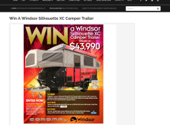 Win a Windsor Silhouette XC Camper Trailer!