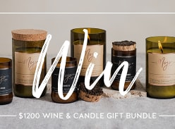 Win a Wine & Candle Bundle
