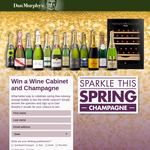 Win a wine cabinet & champagne!