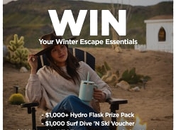 Win a Winter Escape Essentials Prize Pack