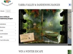 Win a winter escape in the Dandenong Ranges