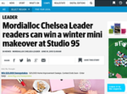 Win a winter mini makeover at Studio 95