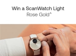 Win a Withings ScanWatch Light Rose Gold