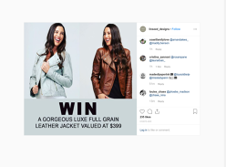 Win a Womens Leather Jacket
