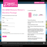 Win a women's marathon experience for 2 in Malaysia!