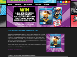 Win a Wonder Woman Prize Pack or 1 of 10 Minor Prizes