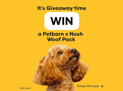 Win a Woof Pack Full of Nosh, Toys & Treats