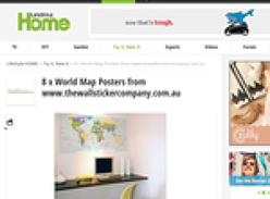 Win a World Map Poster