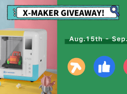 Win a X-MAKER 3D Printer