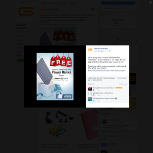 Win a Xiaomi 10000mah Pro Powerbank! - GearDo Australia