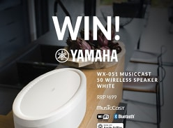 Win a Yamaha WX-051 MusicCast 50 Wireless Speaker
