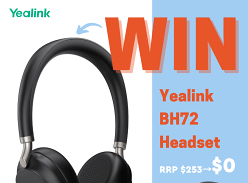 Win a Yealink BH72 Headset